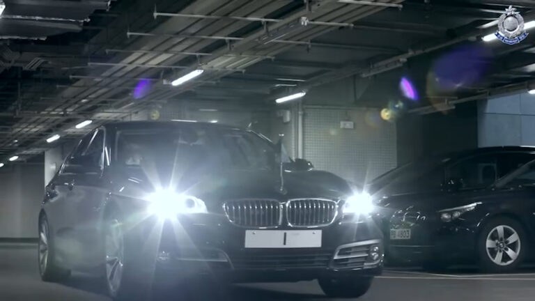 無字頭的「1」號車牌,一直由香港警務處處長（俗稱「一哥」）座駕專用。