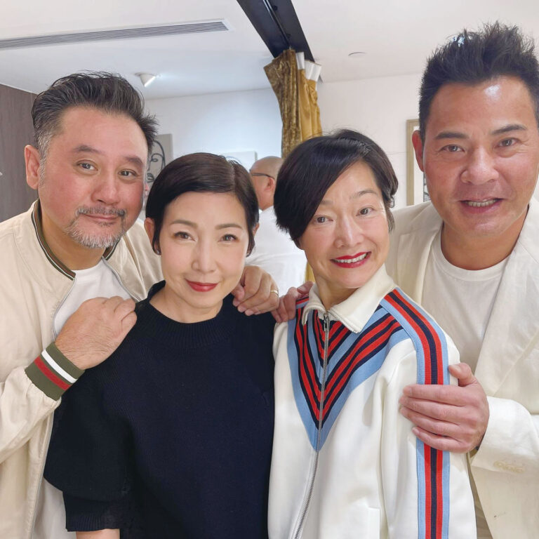 黎芷珊難得跟以前主持兒童節目時的拍檔相聚。