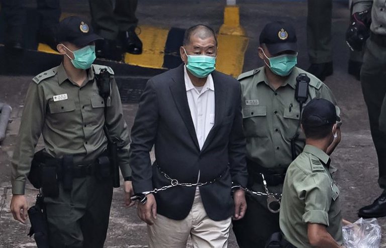黎智英等七人就參與未經批准集結罪上訴至終審法院,被五位法官一致駁回。