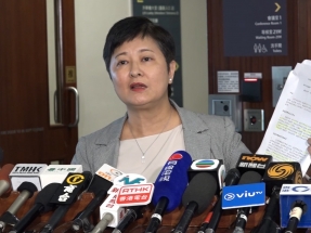 黃碧雲料未能在九龍西初選中出線。(港台圖片)