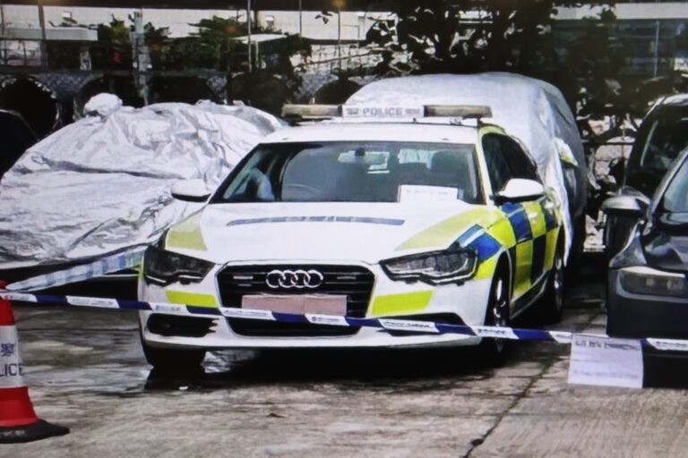 涉案「警車」是政府在2024年出售給劏車公司的退役警車,之後被告的朋友向劏車公司以3萬元購入,再交給被告。
