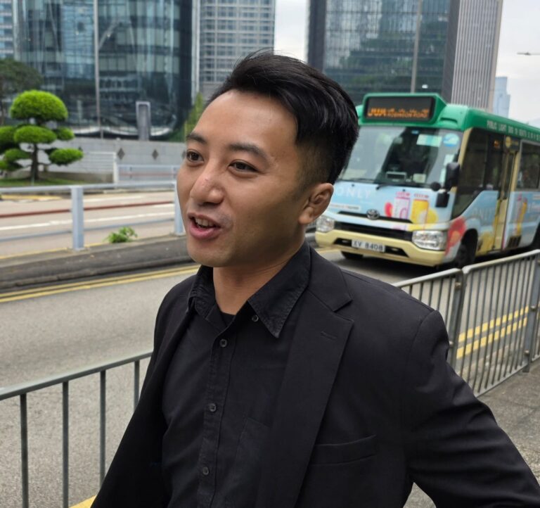 被告吳子樂被控「串謀煽惑他人參與暴動」等罪。