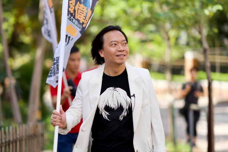 本身是大律師的劉偉聰昨親自陳詞回應控方。（fb圖片）