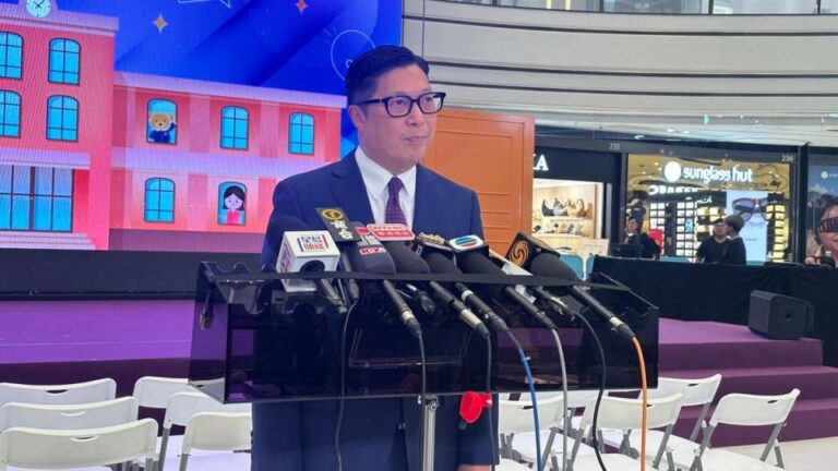 鄧炳強呼籲市民不要誤信投白票。（網上圖片）