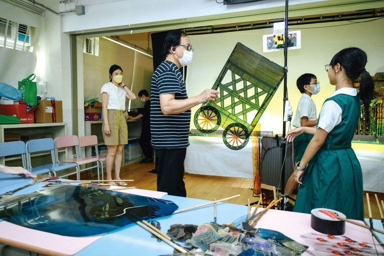 李建新將普通話訓練帶入教學。