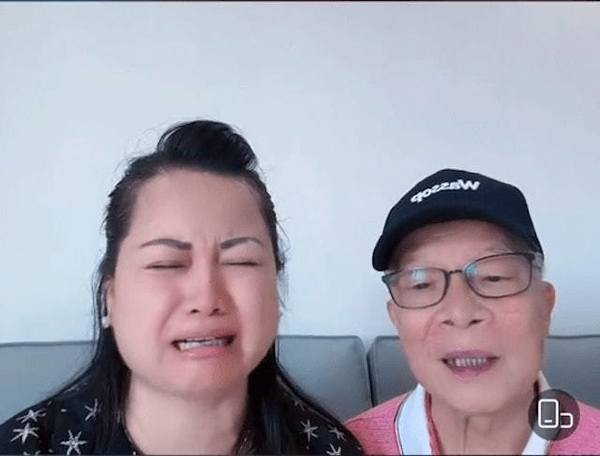 何煊(右)及葉秀定(左)各被控「蓄意傷人罪」。