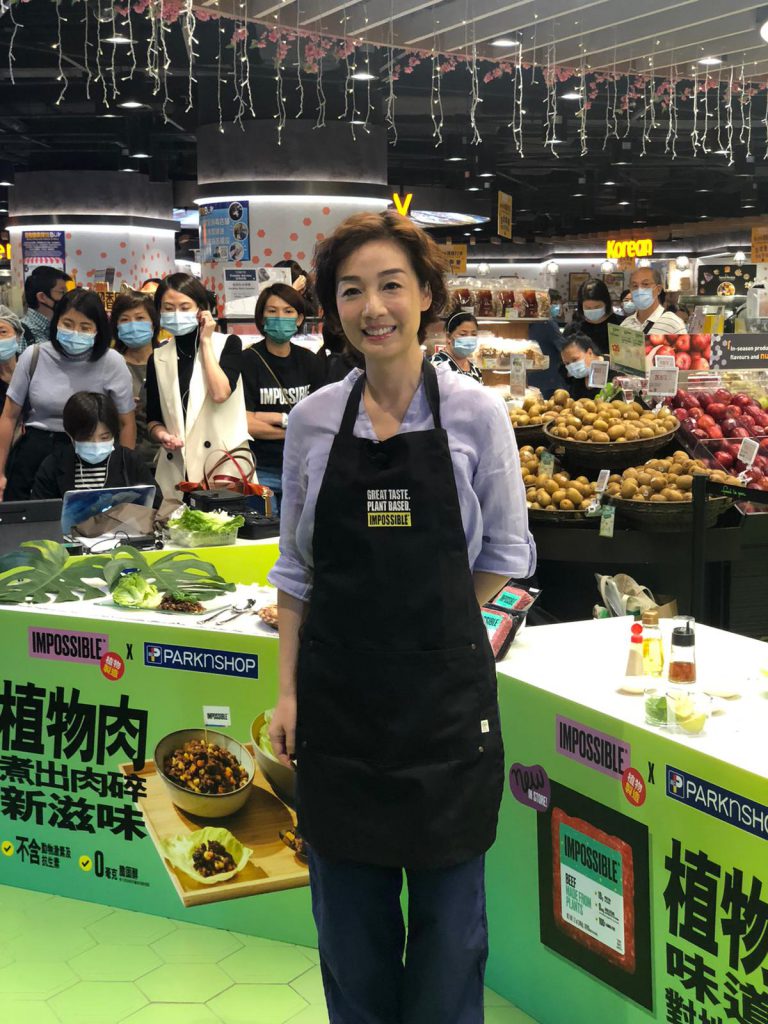 大會找來「仙女教煮」江美儀擔任嘉賓，示範菜式。