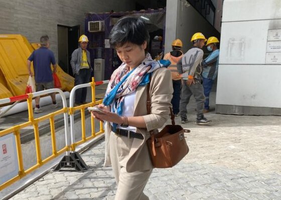 香港記者協會主席鄭嘉如。