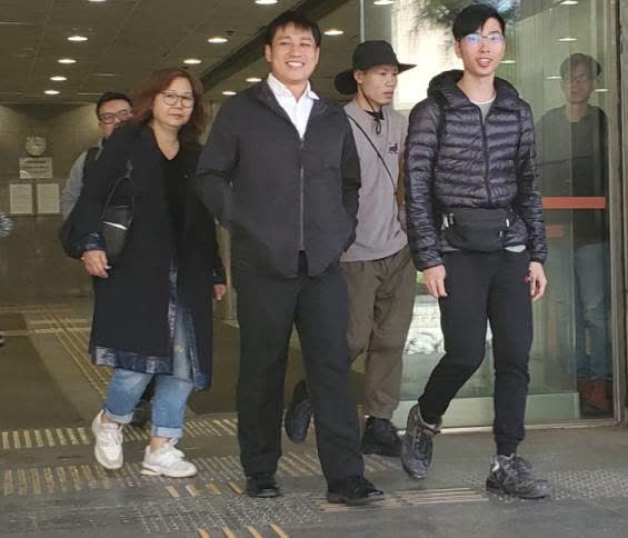 鄧棨然為12港人案最後一名宣判的被告。（文匯報）