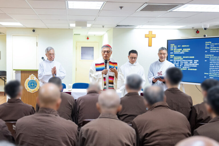 懲教署為在囚人士提供多元化的宗教服務。（懲教署網頁圖片）