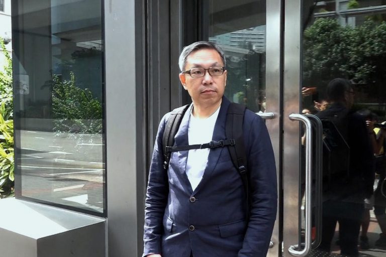楊清奇指,黎智英被捕及被扣押後,張劍虹（圖）便代替黎智英成為《蘋果日報》最高負責人。