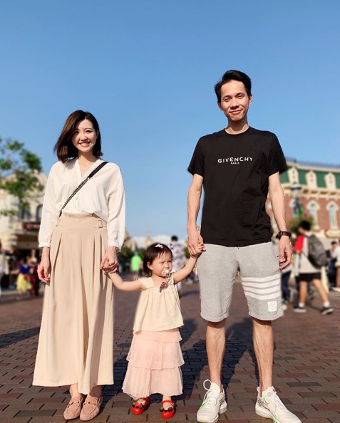 吳若希囡囡Giselle今年未夠三歲，是父母的心頭肉。（IG圖片）