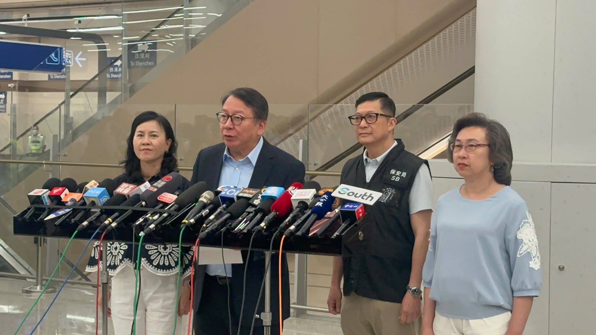 新皇崗口岸｜陳國基：新口岸測試大致暢順　下周六再辦壓力測試增至2萬人