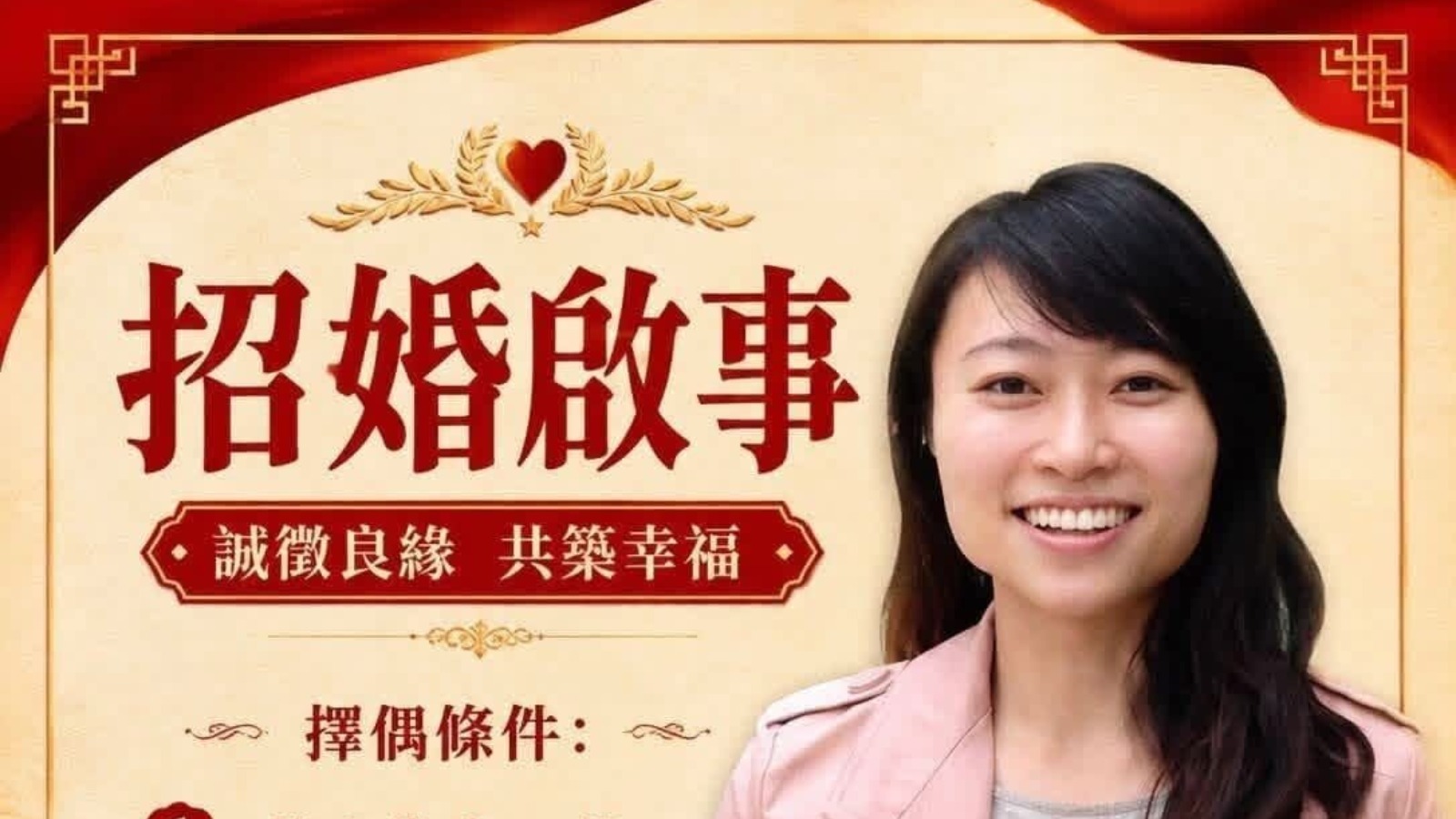 陳穎欣「網上徵婚」？　附當事人回應