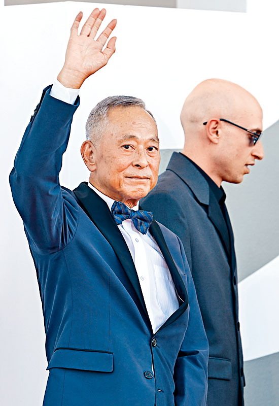 杜琪峰相隔18年重返水都,任評審團主席。新華社