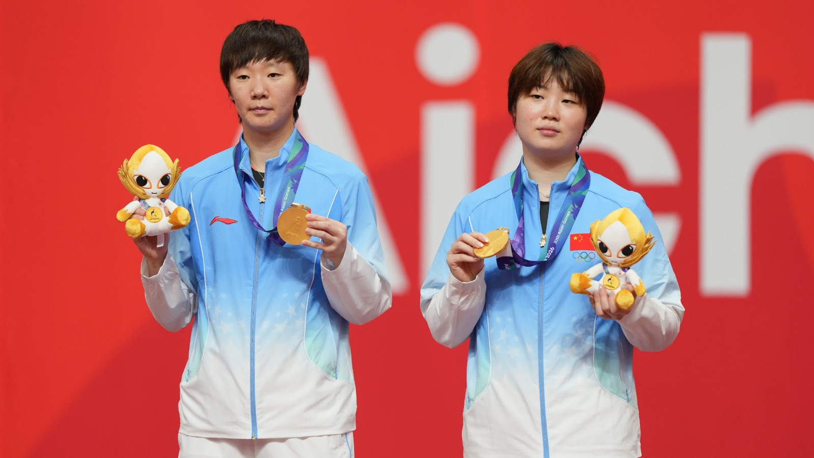 名古屋亞運｜乒乓女雙　王曼昱蒯曼直落四局贏日本奪金