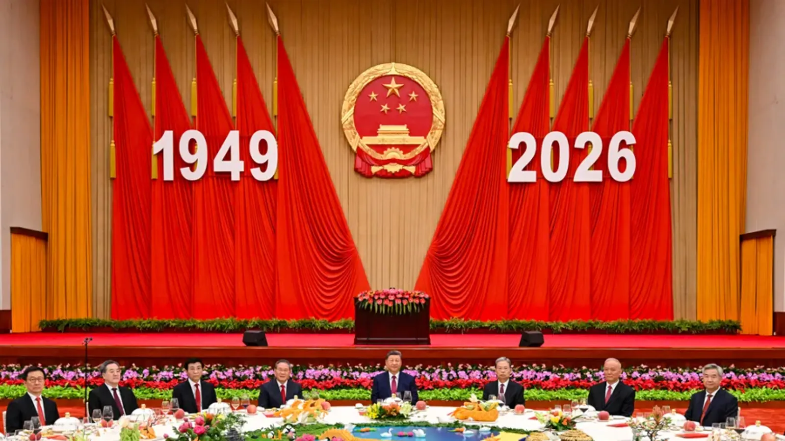 77周年國慶招待會　習近平：支持港澳融入國家發展大局