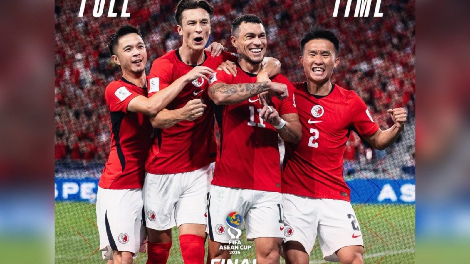 首屆東盟盃決賽　港隊2:0擊敗柬埔寨捧盃