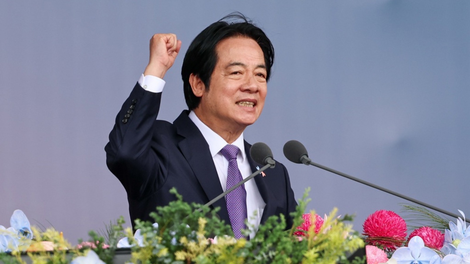 賴清德雙十節講話稱增加防務投資是為阻嚇戰爭