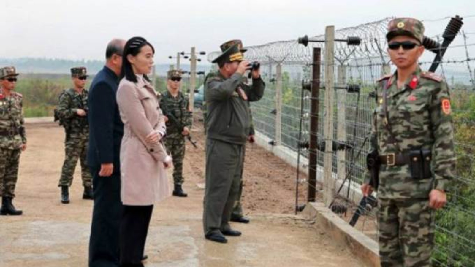 金正恩胞妹金與正視察邊境　宣布月底重啟對韓喊話　警告「若受威脅將無情反擊」