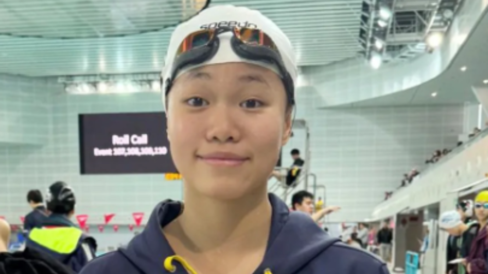 陳梓瑜今晚出戰全國游泳錦標賽女子100米背泳準決賽